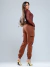 Calça Joger Bolsos Cargo Sarja Bella - comprar online