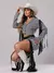 Conjunto Tweed Com Franjas Saia e Blazer Cropped - Manuelle - CRIS GUIMARÃES