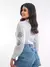 Camisa Bordada Tricoline Flor De Lotus - Lavinia na internet