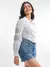 Camisa Bordada Tricoline Flor De Lotus - Lavinia - CRIS GUIMARÃES