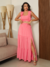 Conjunto Cropped Amarração e Saia Longa Fenda - Leonor na internet