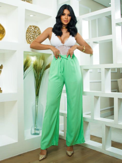 Calça Pantalona Fluida - Michele