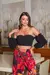 Conjunto Top Ciganinha e Calça Com Fenda Frontal - Jaine na internet