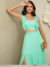 Imagem do Conjunto Cropped Amarração e Saia Longa Fenda - Leonor