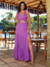 Conjunto Cropped Amarração e Saia Longa Fenda - Leonor