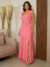 Conjunto Cropped Amarração e Saia Longa Fenda - Leonor - comprar online