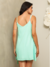 Vestido Curto Babado de Alcinha Babados em Camadas - Juliana