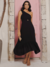 Vestido Midi Badado - Raquel - CRIS GUIMARÃES