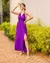 Vestido Longo Com Fenda Lateral - Camila na internet