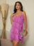 Vestido Curto Babado de Alcinha Babados em Camadas - Juliana - comprar online