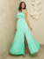 Conjunto Cropped Amarração e Saia Longa Fenda - Leonor - CRIS GUIMARÃES