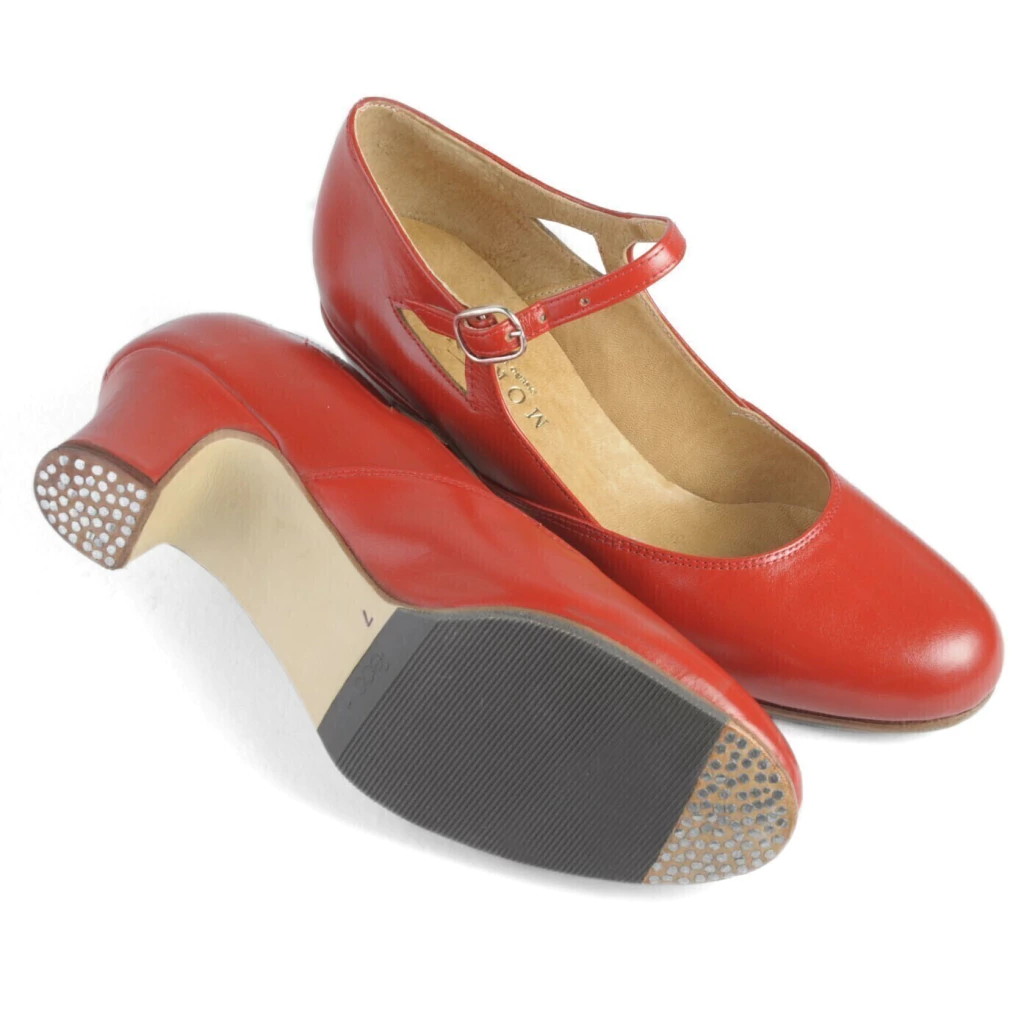 ZAPATOS SEMILLADO ROJO - Areco