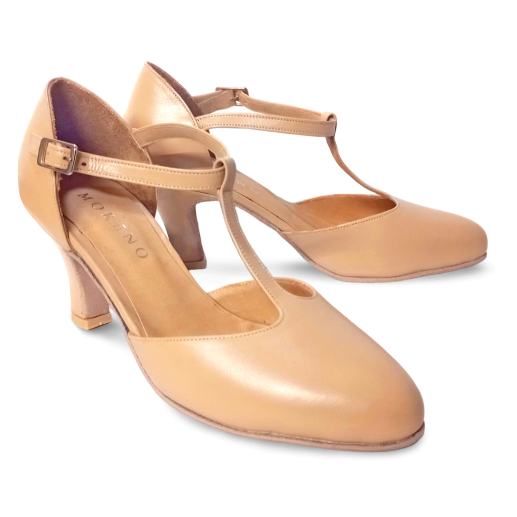 ZAPATOS CUERO NUDE - Barcelona