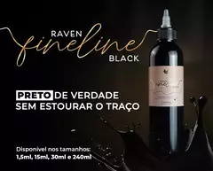 Easy Glow 240ml Raven Black Fineline - comprar online