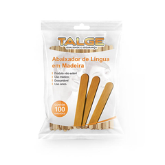 Abaixador de Língua Talge c/ 100 und