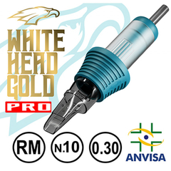 CARTUCHO WHITE HEAD GOLD PRO 1025RM 0.30MM C/ 01 UNID