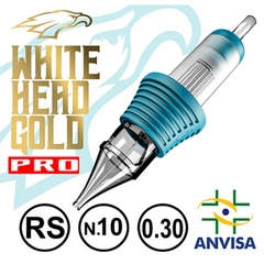 CARTUCHO WHITE HEAD GOLD PRO 1007RS 0.30MM C/ 01 UNID