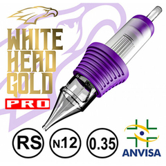 CARTUCHO WHITE HEAD GOLD PRO 1207RL 0.30MM C/ 01 UNID