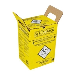 COLETOR DE MATERIAL PERFUROCORTANTE 3,0 LITROS - comprar online