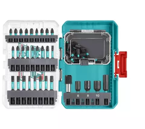 Set de 51 Accesorios para Atornillador de Impacto INDUSTRIAL TOTAL TACSDL25106