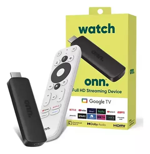 TV STICK ONN. GOOGLE TV 2K FHD/CON CARGADOR - comprar online