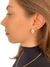 Conjunto Trevo Cravejado Banho Ouro 18k - loja online