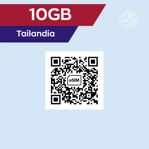 eSIM Tailandia 10GB