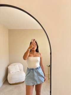 POLLERA GLOBO DE JEAN (POLL22)