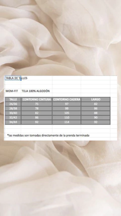 JEAN MOM HANNA (JEAN33) - comprar online