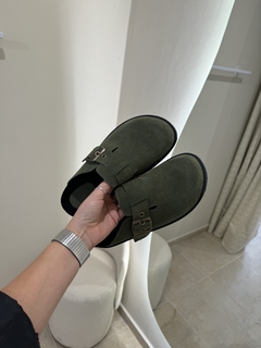 ZUECO DE CUERO ROXY (ROXY) - tienda online