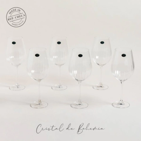 Copas Estriadas (Set x 6)