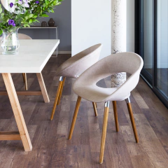 Silla Rossi One Wood Tapizada - comprar online