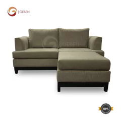 Sofa Esquinero Bamberg con Puff Independiente - comprar online