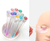   Escovinha com Tubetes Cristal Com Glitter Para Extensão De Cílios C/12