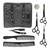 Kit Barbeiro Aço Inox Cabeleireiro Tesouras Navalha Pentes - comprar online