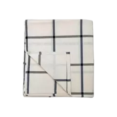 Mantel Cuadros Gris - Jota de Naz