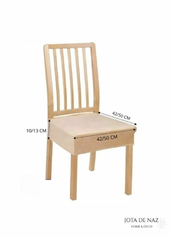 Funda blanca para asiento - tienda online