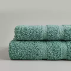 Juego de toalla/ toallón verde - comprar online