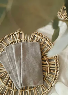 Pack x 4 servilletas gris elefante