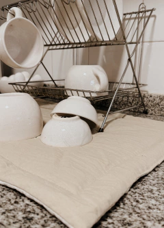 Paño secaplatos arena & crudo - comprar online