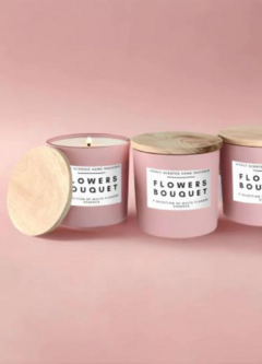 Vela Aromática de Flores frescas