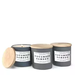 Vela Aromática de Pepino & Bambú - comprar online