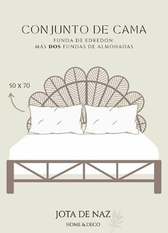 Conjunto de edredón blanco (entrega inmediata) - comprar online