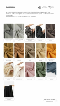 Funda para respaldo de cama - gris perla en internet