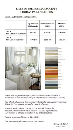 Funda para sillones - Jota de Naz