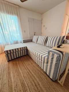 Funda para sillón en TUSOR RAYAS - Jota de Naz