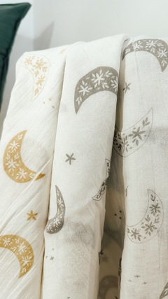 Manta de gasa Moon - Grey - tienda online