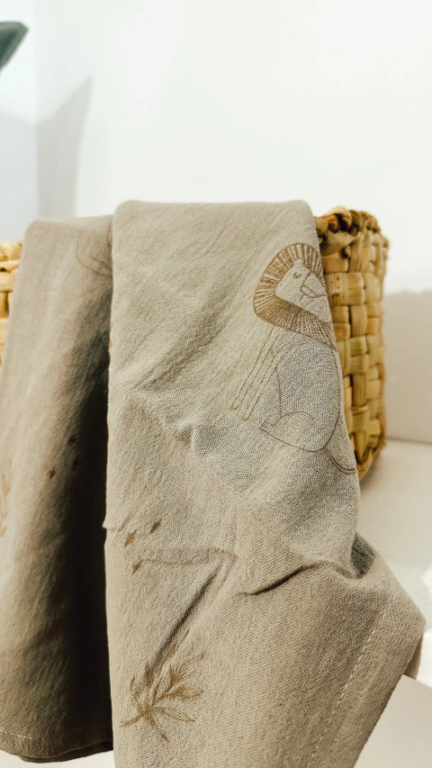 Manta de gasa Safari - Elefante