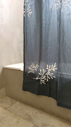 Cortina Alegria - Gasa acero - tienda online