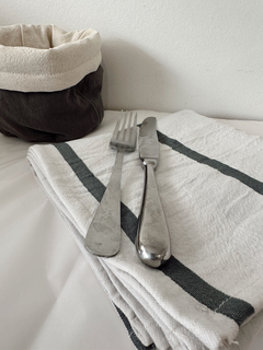 Pack x 4 servilletas raya gris - comprar online